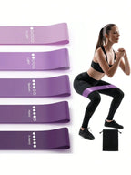 Unisex Resistance Bands Set for Beginners Elastic Stretch Bands for Physical Exercise Yoga Pilates Training And Holiday Gifts
