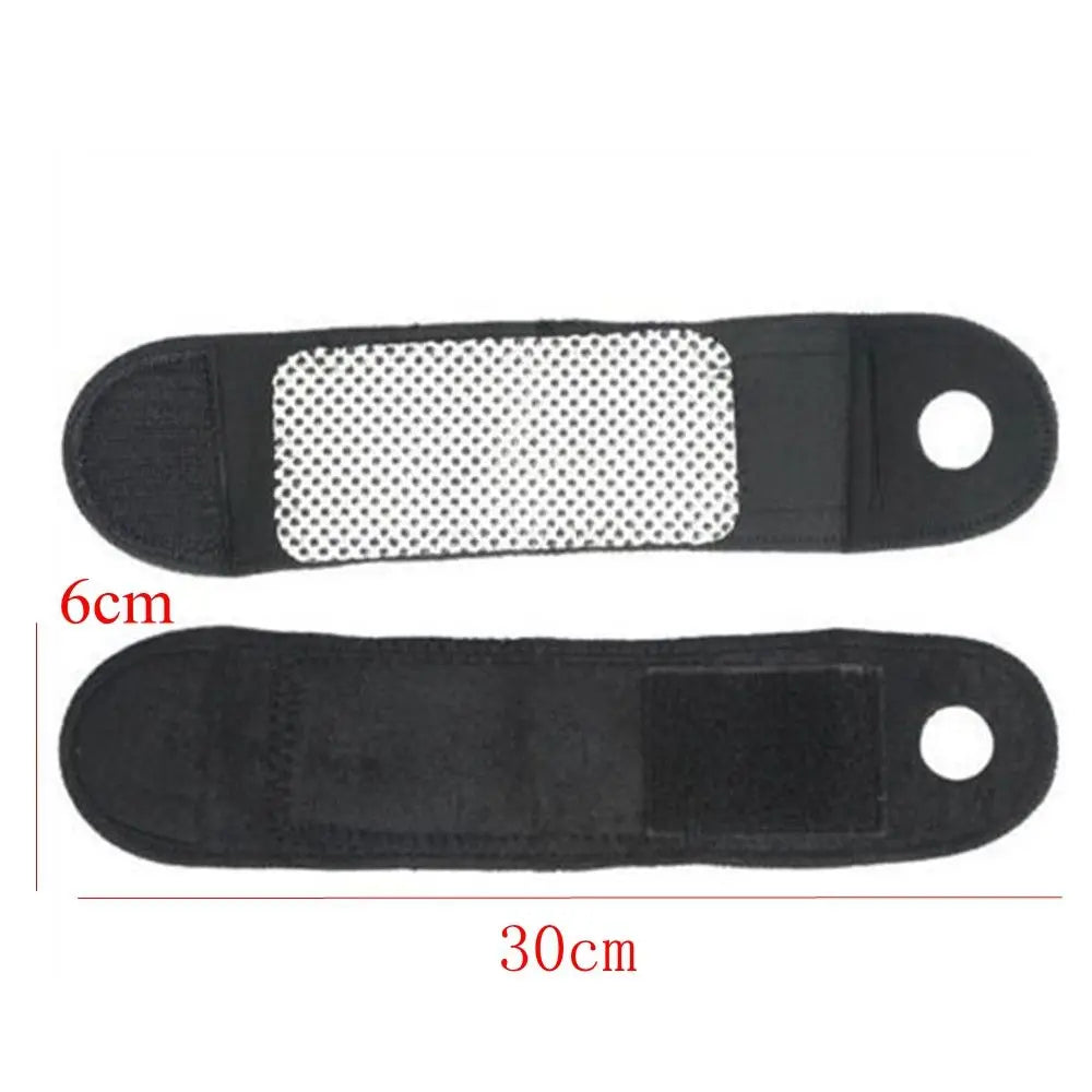 1 Pair Tourmaline Self-Heating Wrist Brace Sports Protection Wrist Belt Far Infrared Magnetic Therapy Pads Braces Health Care