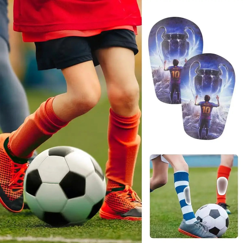 [Professional Shin Guards] Lightweight Professional Soccer Training Shin Guards, 1 Pair | Impact Reduction Buffer Protective