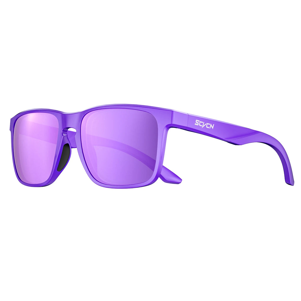 SCVCN New Polarized Sunglasses for Men MTB Cycling Glasses Outdoor Sports Bike UV400 Goggles Women Road Bicycle Cycling Glasses