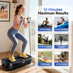 Vibration Plate Fat Burning Fitness Platform Whole Body 120 Levels Home Gym Equipment Weight Loss Muscle Relax Exercise Board