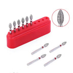 10Pcs/Box Dental Diamond Burs Fine Drills Football Shape Model 368-023F/379-023F for High Speed Handpiece Dentist Material Tool