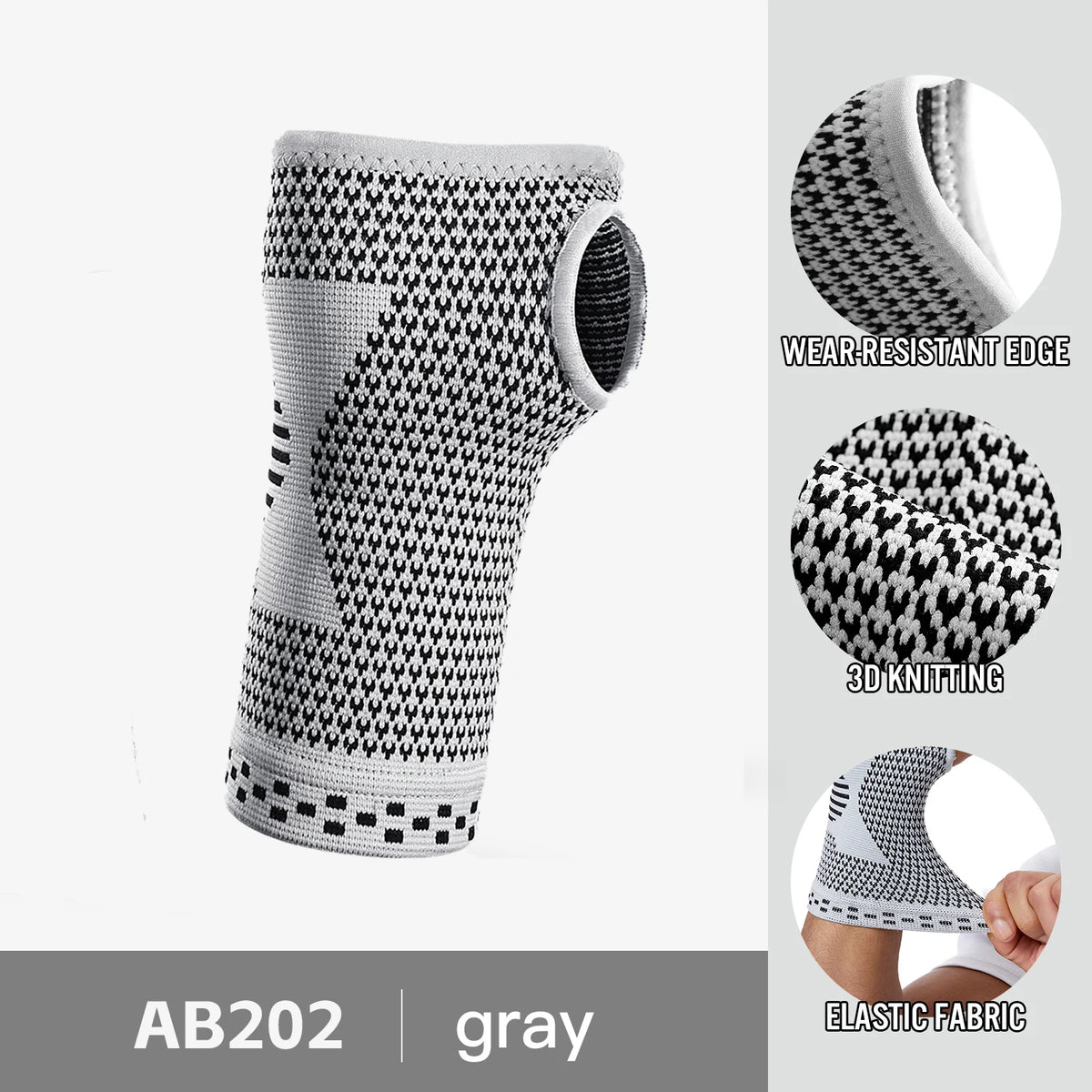 Gym Sports Wristband Wrist Protector Palm Guard Wrist Support Adjustable Wrist Brace Strap Compression Gloves for Carpal Tunnel