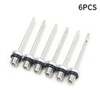 6/12 Pcs Inflatable Needles Basketball Soccer Volleyball Inflatable Needles Balls Universal Needles Pump Accessories