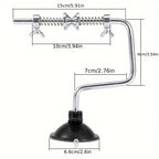 1Pc Aluminum Alloy Fishing Line Winding Machine, Outdoor Fishing Reel Winding Machine