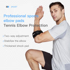 1/2 PCS Elbow Protection Strap Elbow Soft Cushion Support Strap Knee Support Basketball Tennis Badminton Epicondylitis Elbow Pad