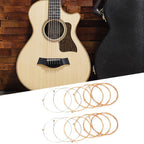 12 String Guitar Strings Guitar Strings High Quality Folk Guitar Strings Replacement Accessories Musical Instrument Part