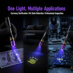 365nm/395nm Mini UV Pen Light Led Flashlight Blacklight Torch Cat Dog Pet Stain Tinea Ink Money Ore Jade Scorpion Detection Lamp