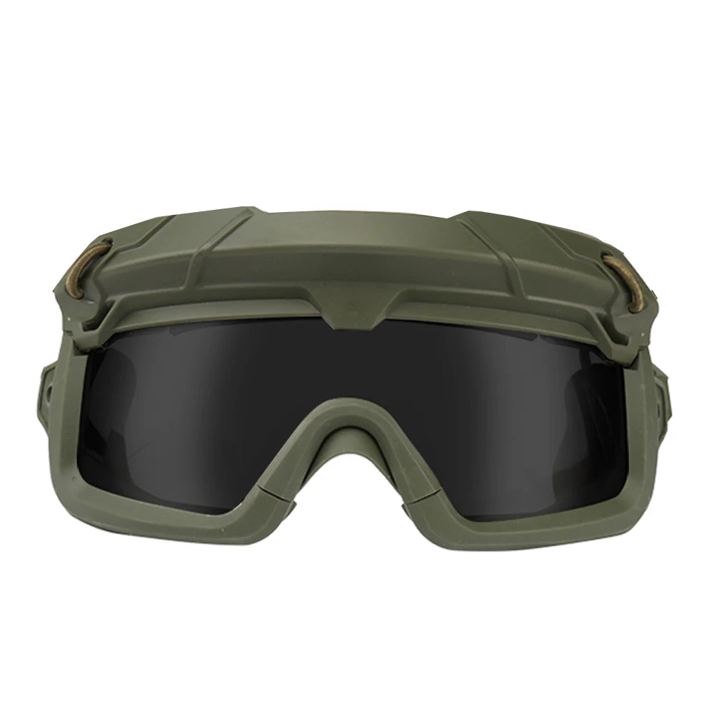 Tactical FAST Helmet Goggles Outdoor Airsoft Paintball Protective Glasses Sports Sunglasses Men Windproof Anti Fog Goggles
