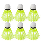 Nylon Badminton Shuttlecocks with Great Stability Durability Indoor Outdoor Sports Training Balls