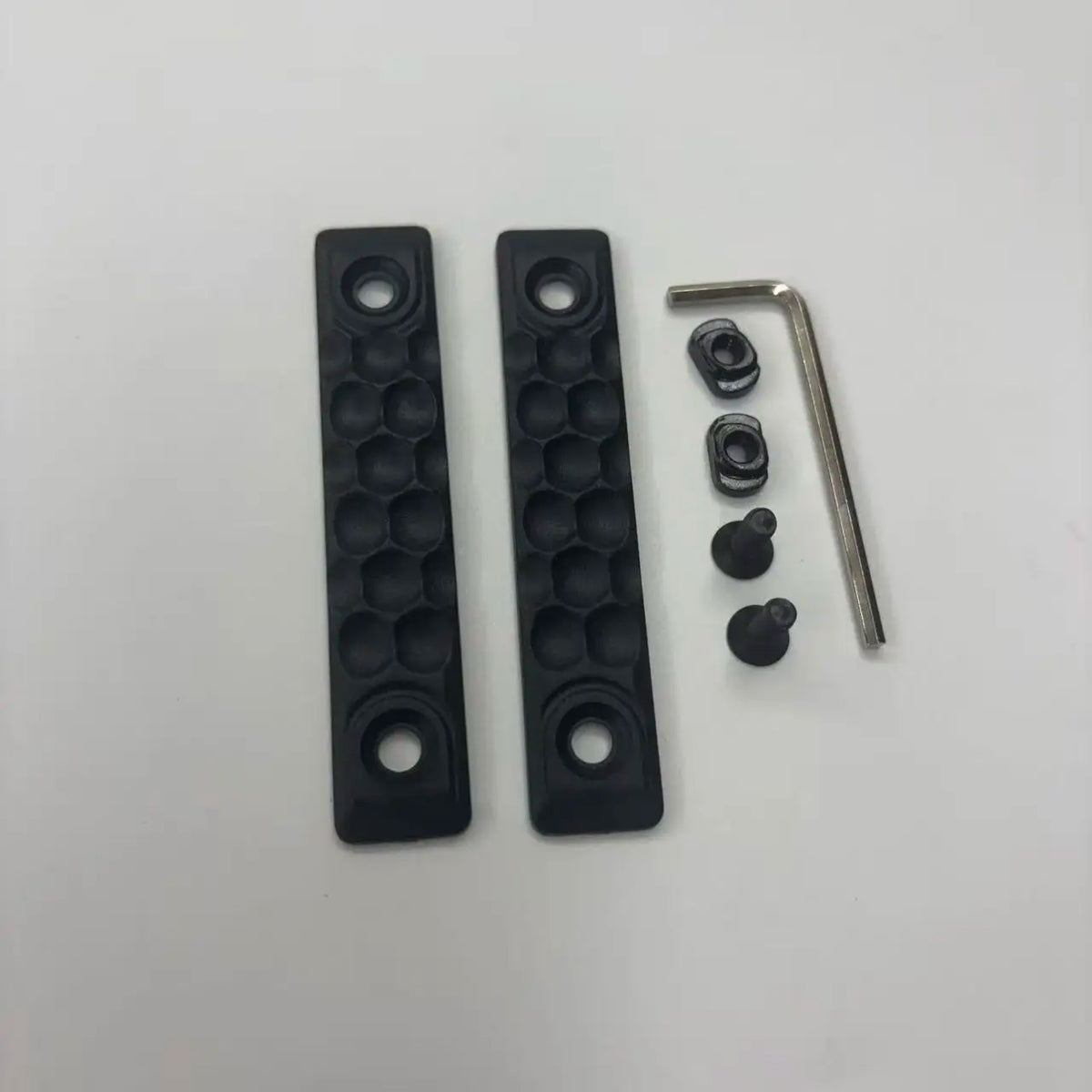 2pcs/set Tactical Nylon Rail Hand Protection M-lok Rail Cover Panel for M-lok System 120MM 80MM MLOK Rail Hand Protection