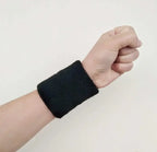 L XL Wristband Sport Sweatband Hand Band Sweat Wrist Support Brace Wrap Guards for Gym Volleyball Basketball Tennis Wrist Band