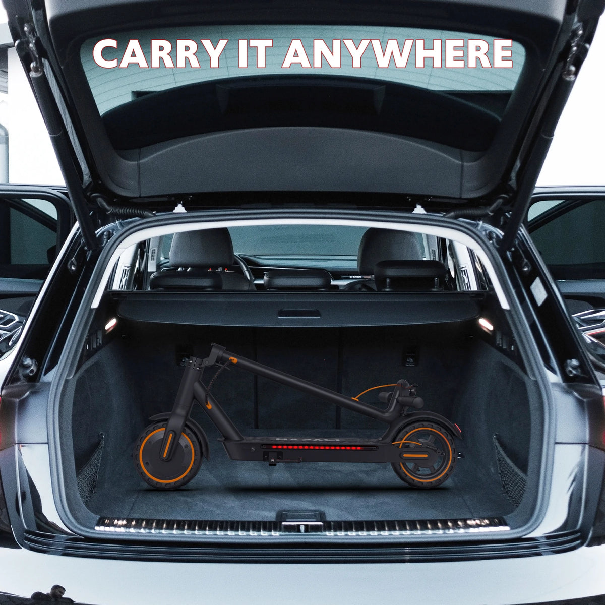 Electric Scooters for Adults,19 MPH 19 Miles Folding E-Scooter Built-in Side Lights, 550W Motor