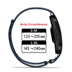 Nylon Strap for Garmin CIRQA Smart Band Sports Fitness Tracker Adjustable Loop Woven Straps Wristband for Men & Women
