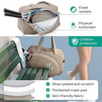 Tennis Badminton Rackets Bag Large Storage Outdoor Travel Sports Training Commuting Shoulder Bags Pickleball Paddle Handbag