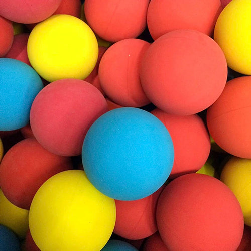 5.5cm Racquetball Squash Low Speed Rubber Hollow Ball Training Competition Ball Rubber hollow ball