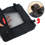 Camping Table Portable Hanging Net Basket M L XL Folding Table Storage Rack Mesh Bag Hook Holder for Outdoors Cookware Organizer