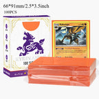 Standard Size Card Sleeves Premium Perfect Exact Fit Inner Card Sleeves with Pokemon Cards for TCG MTG Sports Cards ﻿