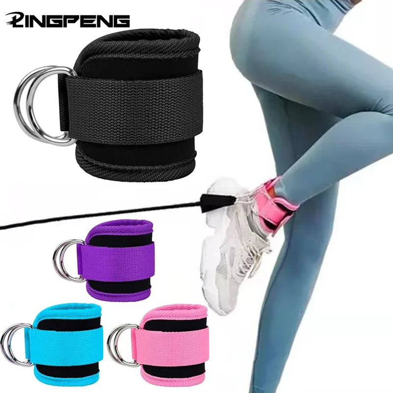 Gantry Frame Rear Kick Ankle Buckle Indoor Sports and Fitness Double Buckle Ankle and Hip Strength Training Ankle Protector