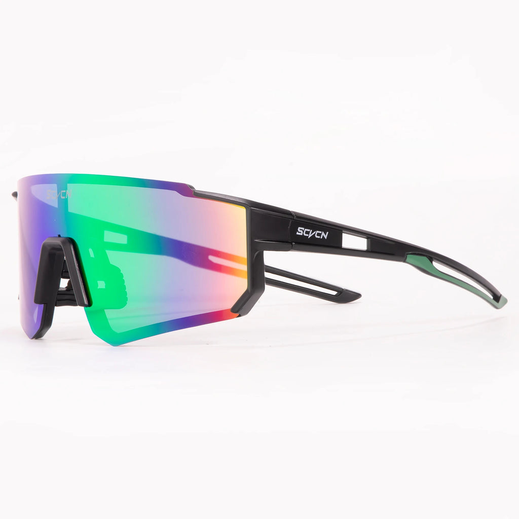 SCVCN Outdoor Cycling Photochromic Sunglasses Men MTB Bike Glasses  Sports Mountain Climbing Women Bicycle Cycling UV400 Goggles