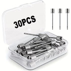 30pcs Air Pump Needle , Ball Inflation for Basketball, Soccer, Volleyball, Football or Rugby Balls