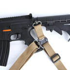 Tactical Adjustable MS4 Quick Detach QD Metal Swivel 2 Point Multi Mission Rifle Sling Quick Release Single Point Rifle Sling