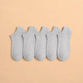 1/3/10Pairs Men's Ankle Socks Soft Breathable Stretchy Solid Color Low Cut Casual Sports Socks for Women Comfortable Fashionable
