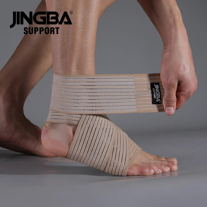 1PCS Professional Sports Strain Wraps Bandages Elastic Ankle Support Pad Protection Ankle Bandage Guard Gym Protection
