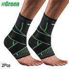 Adjustable Elastic Ankle Brace Compression Sleeve Foot Support Stabilizer for Plantar Fasciitis Achilles Tendonitis Sports Sock