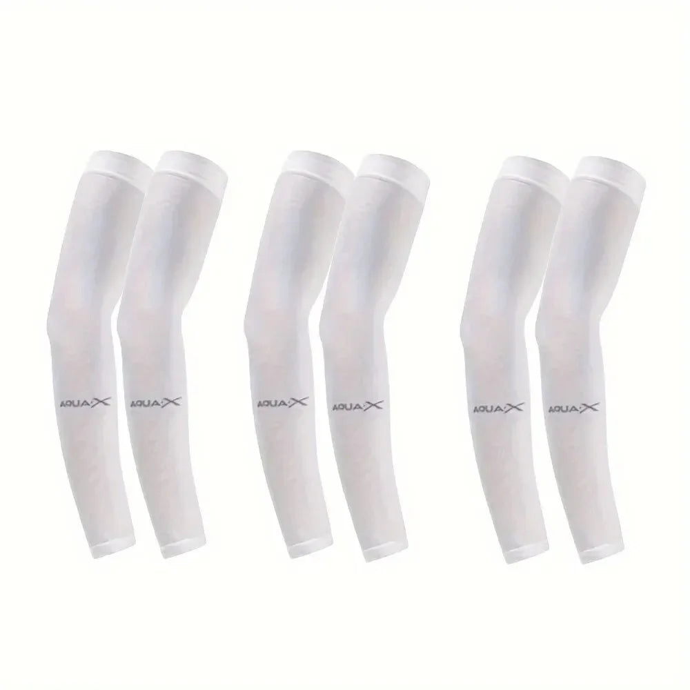 Breathable Sun Protection Sleeves - Cooling, UV Protection For Driving, Golfing, Fishing, Cycling, Hiking & Doing Sports