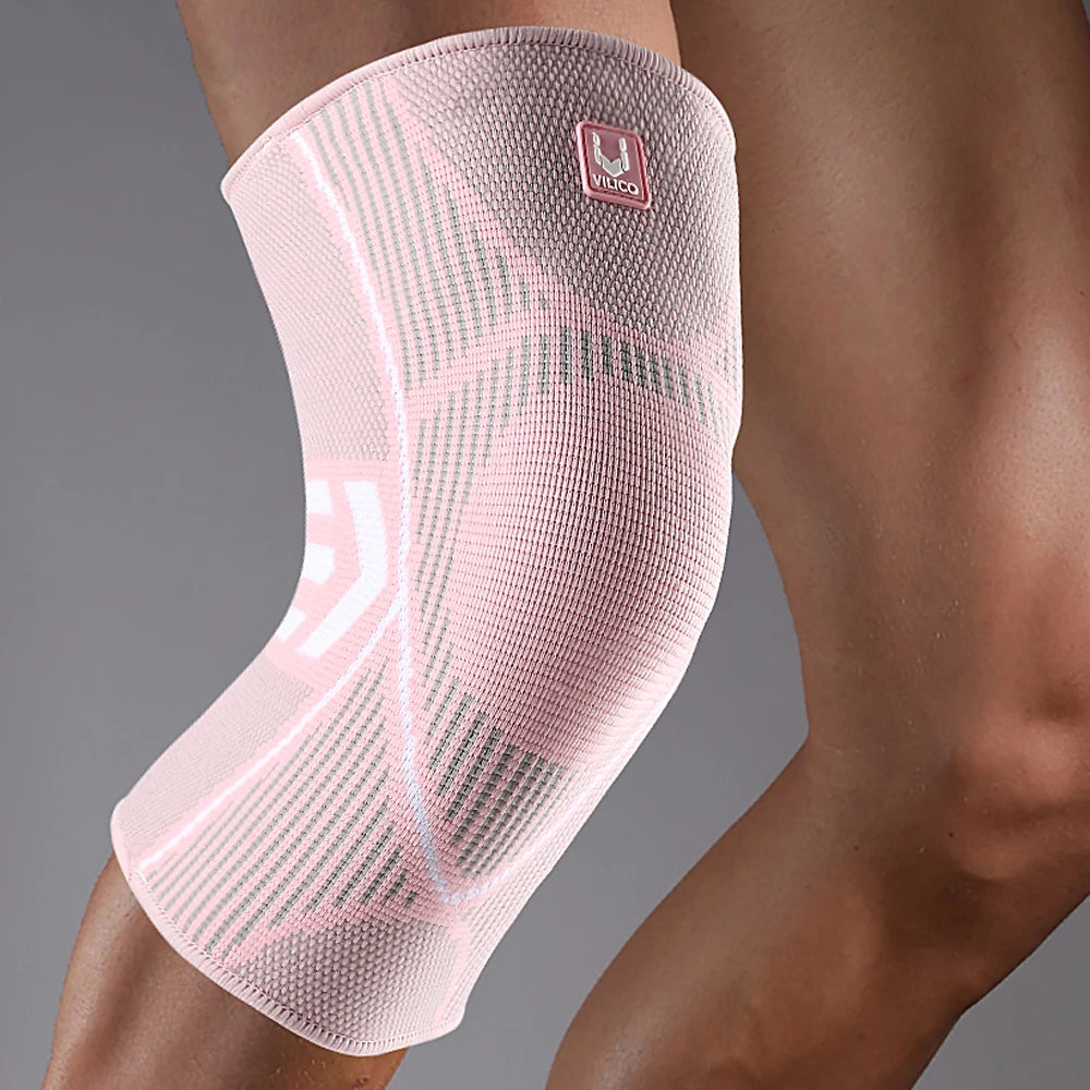 Vilico 1PCS Knee Support Nylon Sports Fitness Compression Sleeves Kneepads for Arthritis Joint Cycling Running