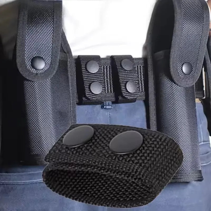 4Pcs Multi Functional Tactical Belt Double Nylon Buckle Portable Belts Accessory Equipment Outdoor Sports Accessory Fixed Buckle