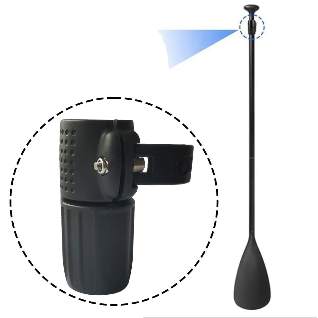 PVC 26mm Paddle Shaft Clamp Quick Install for Stand Up Paddle Board Adjustable Kayak Accessories Water Sports