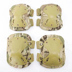 Outdoor Tactical Protective Gear Set Of 4 Knee Pads Elbow Pads For Outdoor Cycling Mountaineering And Hiking Protection Sports
