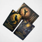 Russian Crow Oracle Cards, 50 Spiritual Guidance Meditation Tarot Cards, Divination Tool, Mystical Wisdom Gift, Daily Practice