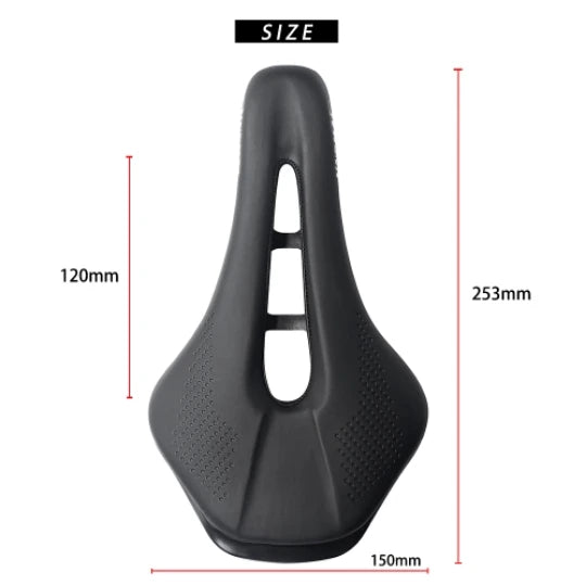 Hollow Comfort Bicycle Saddle Breathable Seat Cushion Shockproof Waterproof Ergonomics MTB Road Bike Saddle Bike Accessories