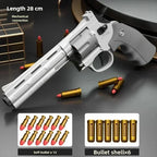 A1 N6 ZP5 357 Revolver Launcher Pistol EVA Soft Dart Bullet Toy Gun Airsoft CS Outdoor Shooting Game Paintball Kids Adult GiftF