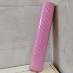 Yoga Roller Round EVA Foam Cylinder Hexagonal Roller for Pilates Exercise Enhanced Home Workouts Diameter 9.5cm Length 45cm