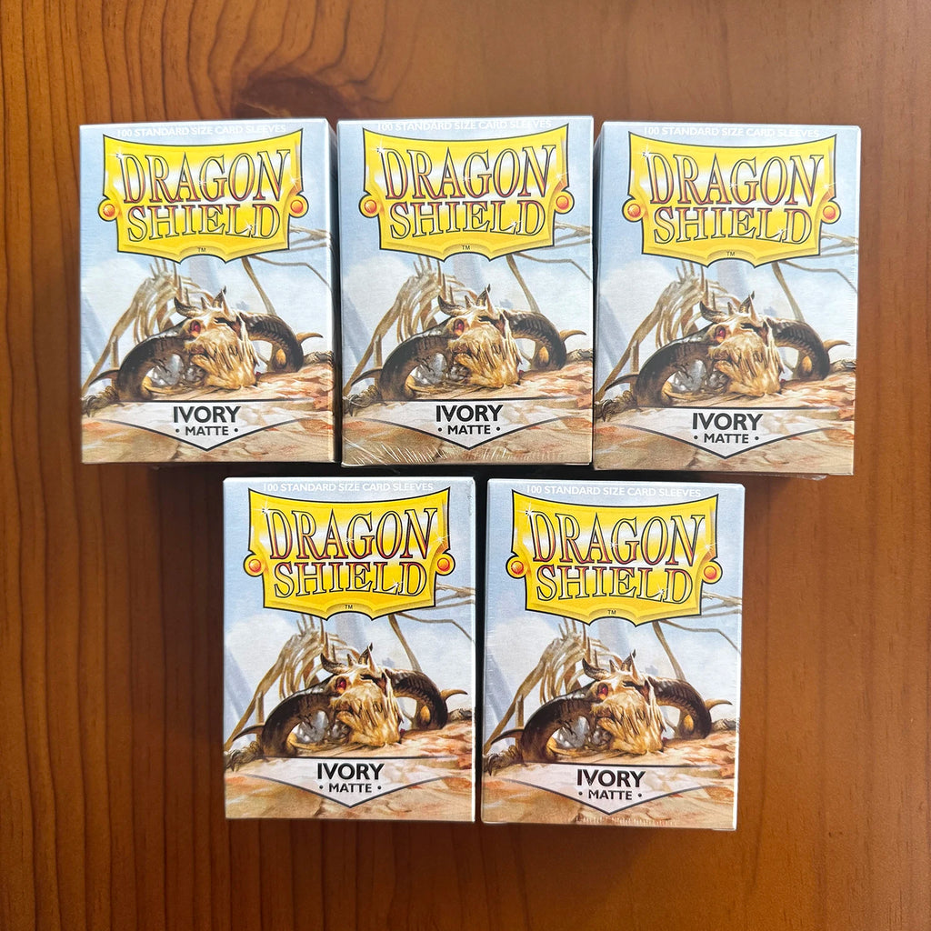 Dragon Shield Card Sleeves 5 Boxes Set - Premium Card Protection for Trading Cards Shipped Directly from US