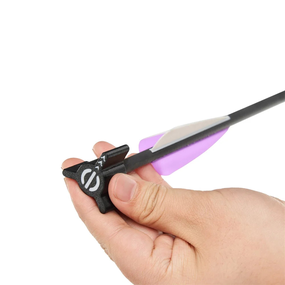 Archery Arrow Nock Adjuster Arrow Feather Corrector Universal for Recurve Bows & Compound Bows Arrow
