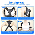 1PCS Updated Posture Corrector For Men Women-Adjustable Upper Back Brace For Clavicle Support & Providing Pain For Back,Shoulder