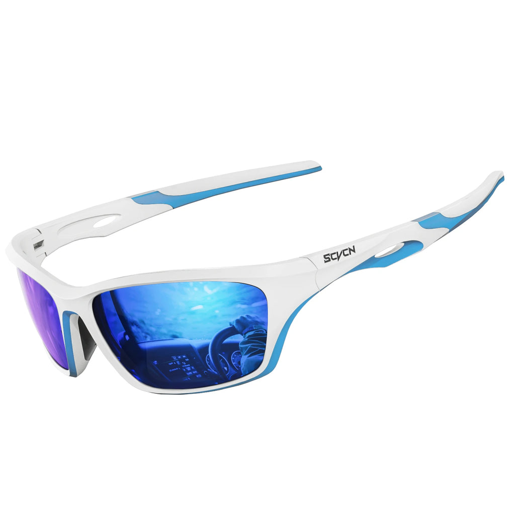 SCVCN New Outdoor Polarized Sunglasses Bike Cycling Glasses UV400 Sports Running Fishing Protection Eyewear Road Bicycle Goggles