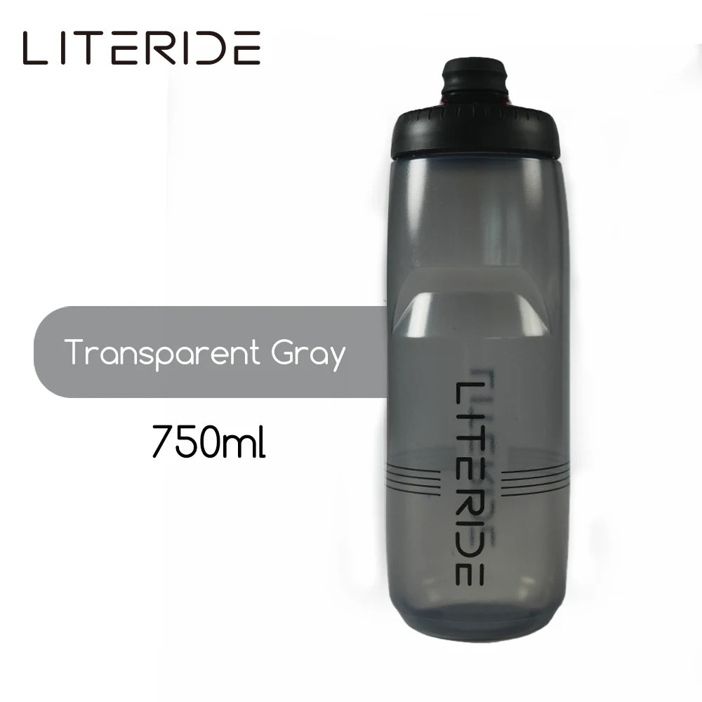 LITERIDE 610ml/710ml Bicycle Bottle MTB Road Bike Water Bottle Outdoor Sports Plastic Portable Large Capacity Drink Cycling