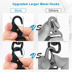 2 Points Extra Long Rifle Sling Two Point Traditional Gun Slings Standard Strap With Metal Hook QD Sling for Outdoor Sports