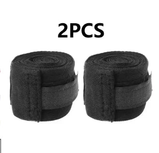 2PCS 1.5/2/3/5M Boxing Training Bandages Cotton Sports Bandages Sanda Kick Boxing Mma Hand Gloves Wraps Belt Boxing Sports Strap