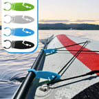 2pcs Paddle Board Clips for kayaking Paddle Board Expandable Fixing Clamp Snap-Lock Stand Up Paddle Board Holder for Kayaking