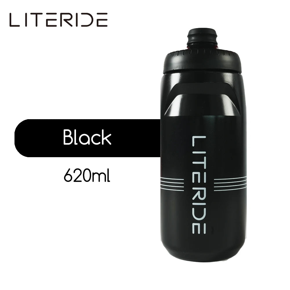 LITERIDE 610ml/710ml Bicycle Bottle MTB Road Bike Water Bottle Outdoor Sports Plastic Portable Large Capacity Drink Cycling