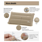 Naturehike Travel Inflatable Pillow Portable Fold Inflatable Air Pillow Outdoor Sleeping Camp Equipment Comfort Ultralight Soft