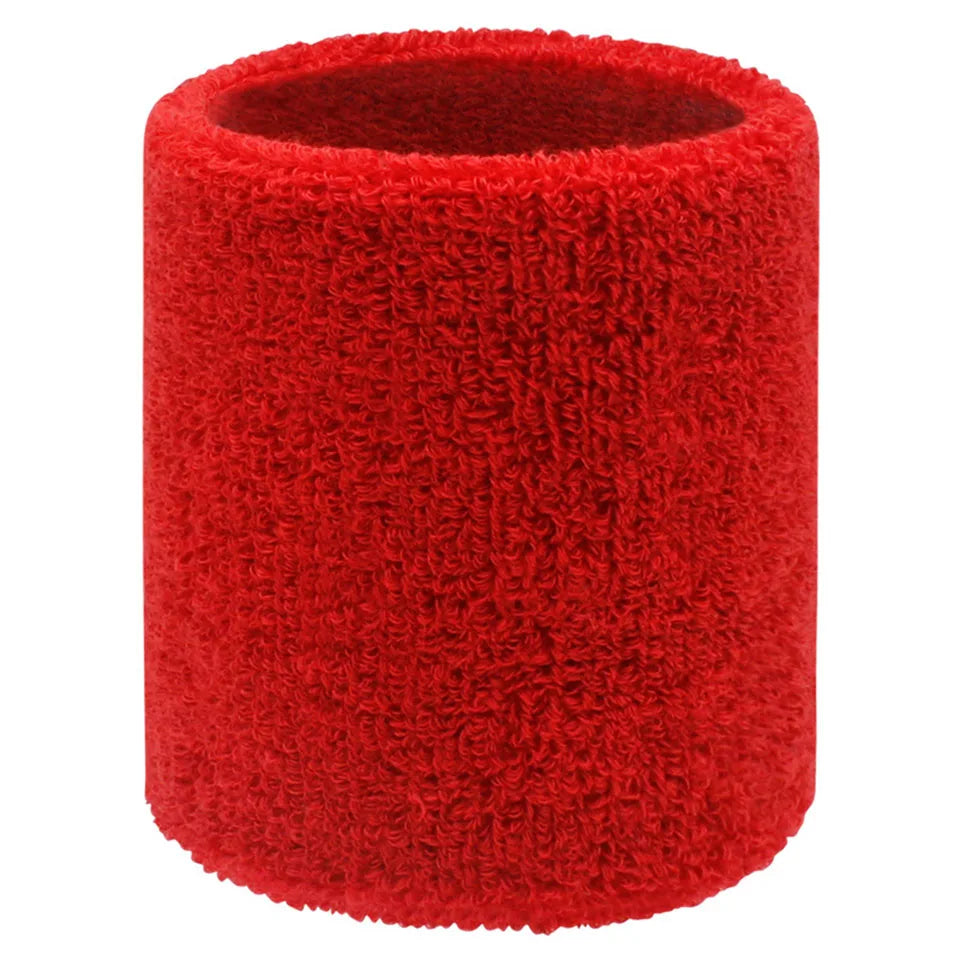 AOLIKES 1PCS Wrist Sweatbands Tennis Wrist Bands Absorbent Sweatbands for Football Basketball Running Athletic Sports Tennis