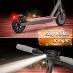 8.5inch Solid Tire Electric Scooter 10.5Ah 19mph Max Speed Smart APP Control 21miles Max Range Foldable E-Scooter for Adult